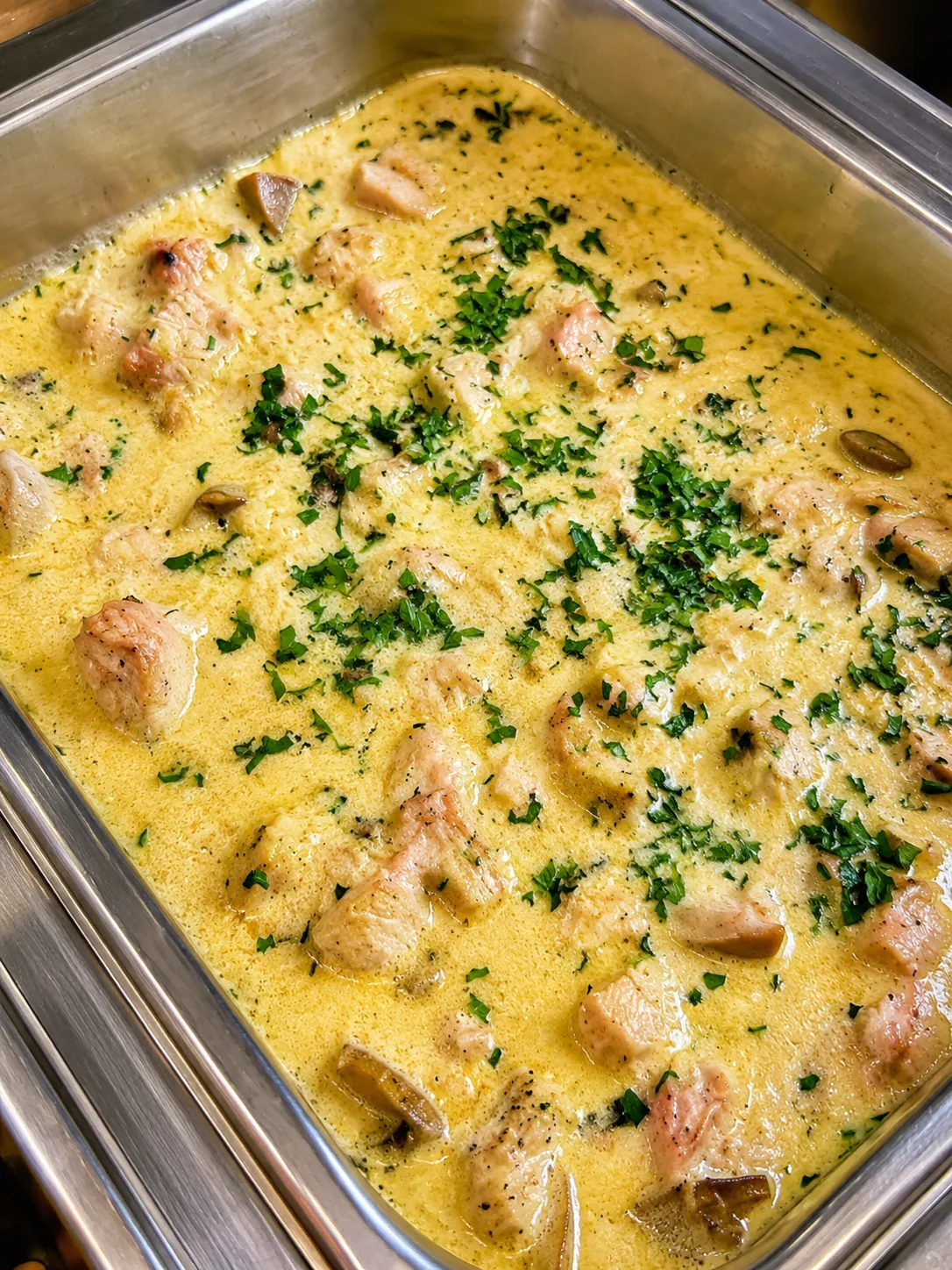 ChaZa chicken in cream dish